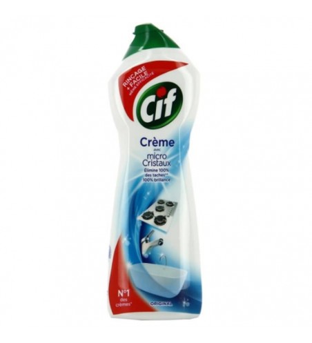 CIF Crème à récurer nettoyant multi surface original 750 ml